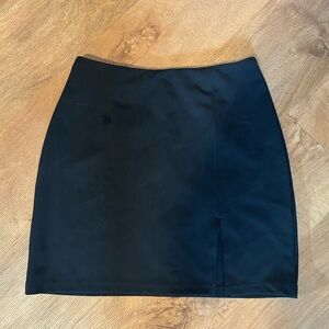 Black Women's Mini Skirt